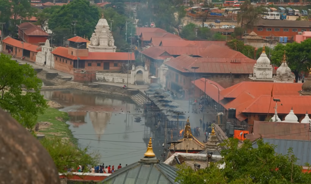 Pashupatinath ghat area